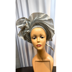 Silver Majesty Gele