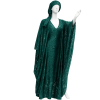 Royal Emerald Lace Gown