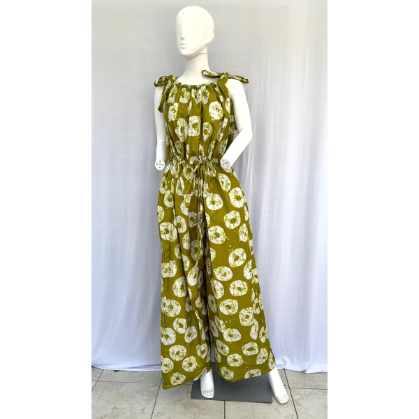 Jumpsuit with Adjustable Ropes