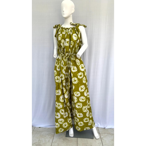 Jumpsuit with Adjustable Ropes