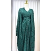 Royal Emerald Lace Gown