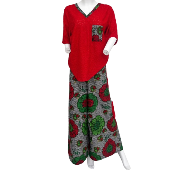 The Crimson Floral Co-ord