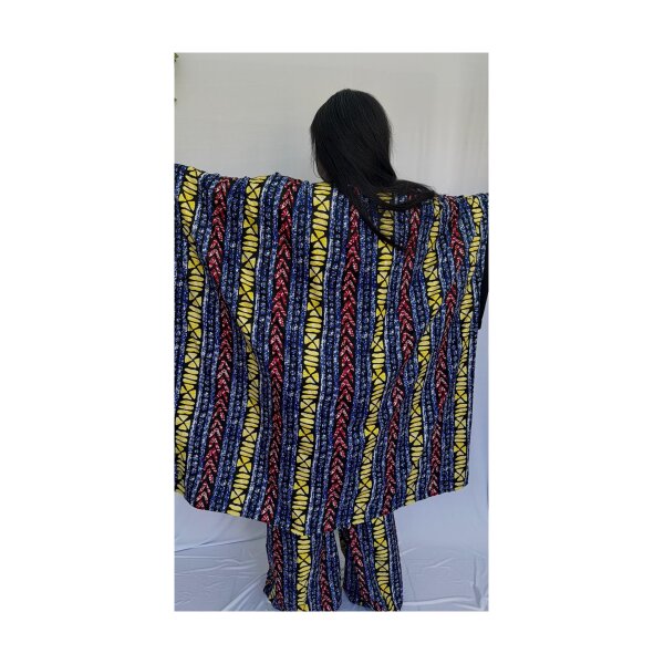 The Royal Indigo Kaftan