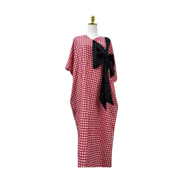 Scarlet Charm Bow Maxi