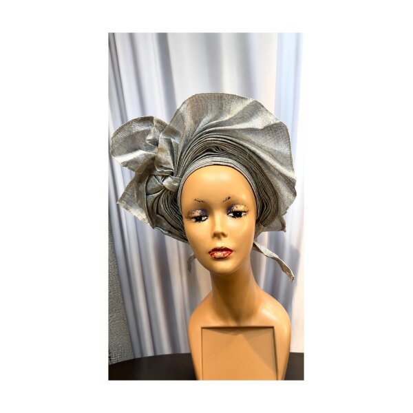 Silver Majesty Gele